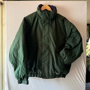 Eddie Bauer Dark Green Puffer Jacket